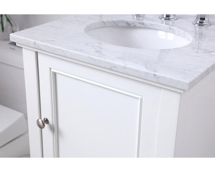 Elegant Bathroom Vanity - White (VF27019WH)