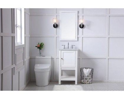 Elegant Bathroom Vanity - White (VF27019WH)