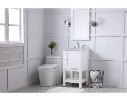 Elegant Bathroom Vanity - White (VF27019WH)