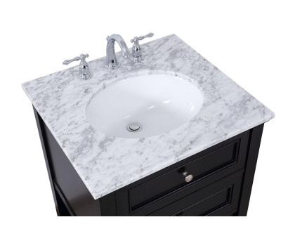 Elegant Bathroom Vanity - Black (VF27024BK)