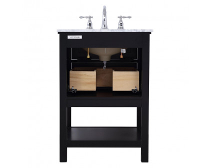 Elegant Bathroom Vanity - Black (VF27024BK)