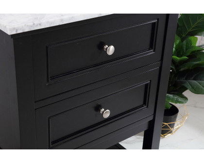 Elegant Bathroom Vanity - Black (VF27024BK)