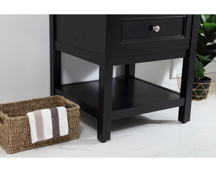 Elegant Bathroom Vanity - Black (VF27024BK)