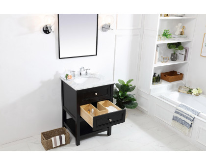 Elegant Bathroom Vanity - Black (VF27024BK)