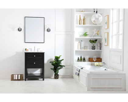 Elegant Bathroom Vanity - Black (VF27024BK)