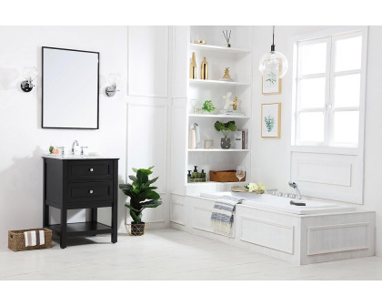 Elegant Bathroom Vanity - Black (VF27024BK)