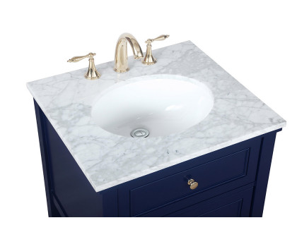 Elegant Bathroom Vanity - Blue (VF27024BL)