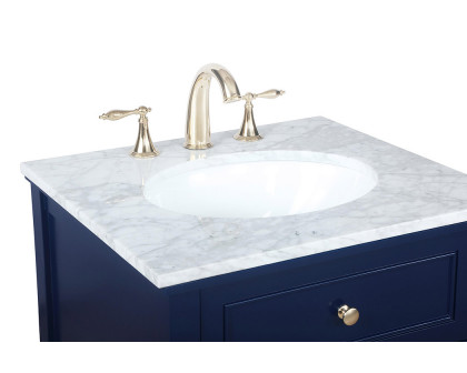 Elegant Bathroom Vanity - Blue (VF27024BL)