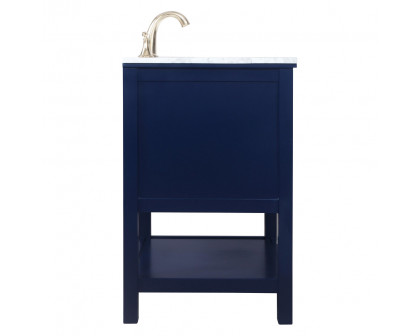 Elegant Bathroom Vanity - Blue (VF27024BL)