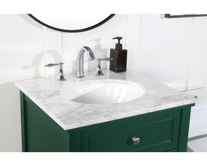 Elegant Bathroom Vanity - Green (VF27024GN)