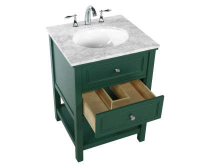 Elegant Bathroom Vanity - Green (VF27024GN)