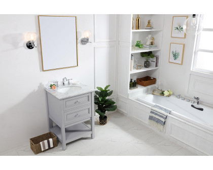 Elegant Bathroom Vanity - Gray (VF27024GR)