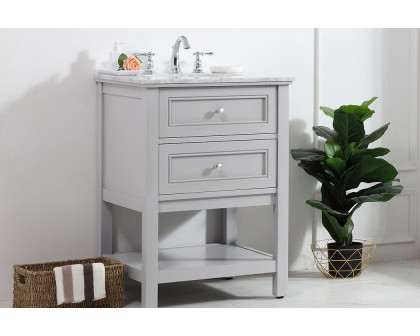 Elegant Bathroom Vanity - Gray (VF27024GR)