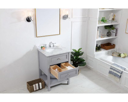 Elegant Bathroom Vanity - Gray (VF27024GR)