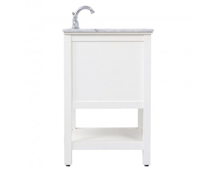 Elegant Bathroom Vanity - White (VF27024WH)