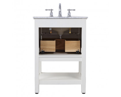 Elegant Bathroom Vanity - White (VF27024WH)