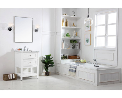 Elegant Bathroom Vanity - White (VF27024WH)