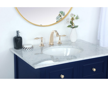 Elegant Bathroom Vanity - Blue, L 30" (VF27030BL)