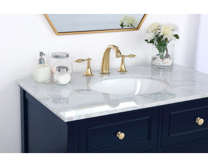 Elegant Bathroom Vanity - Blue, L 36" (VF27036BL)