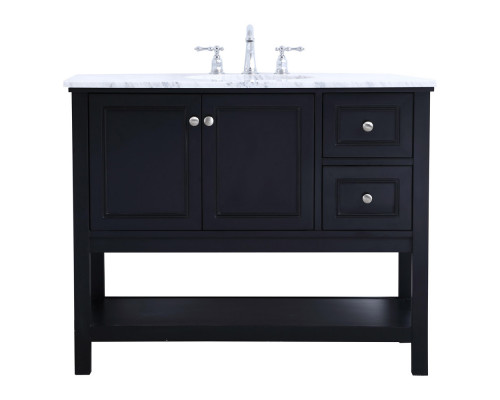 Elegant Bathroom Vanity - Black (VF27042BK)