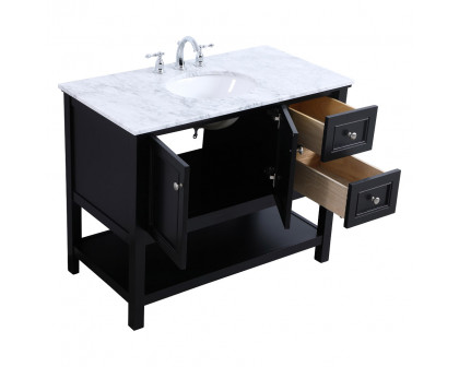 Elegant Bathroom Vanity - Black (VF27042BK)