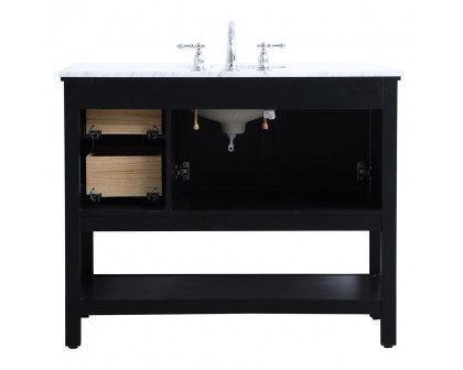 Elegant Bathroom Vanity - Black (VF27042BK)