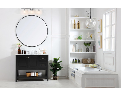 Elegant Bathroom Vanity - Black (VF27042BK)