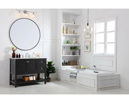 Elegant Bathroom Vanity - Black (VF27042BK)