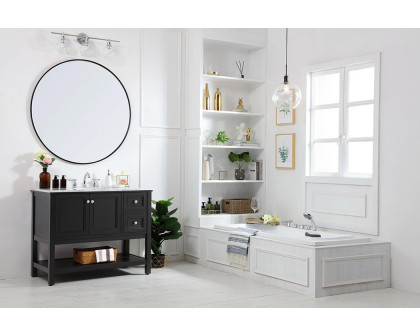 Elegant Bathroom Vanity - Black (VF27042BK)