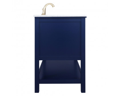 Elegant Bathroom Vanity - Blue (VF27042BL)