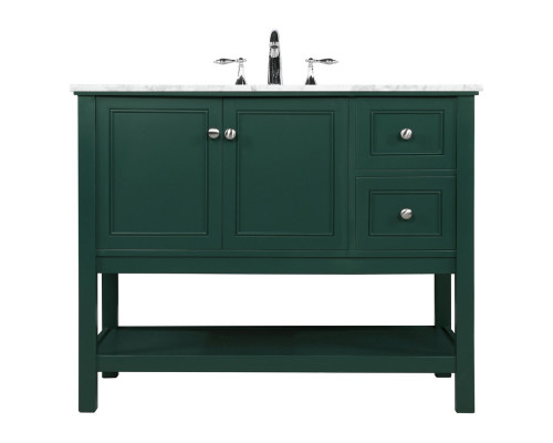 Elegant Bathroom Vanity - Green (VF27042GN)