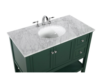 Elegant Bathroom Vanity - Green (VF27042GN)