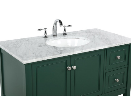 Elegant Bathroom Vanity - Green (VF27042GN)