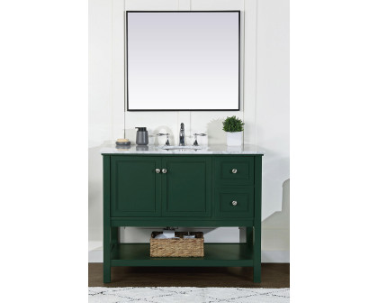 Elegant Bathroom Vanity - Green (VF27042GN)