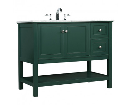 Elegant Bathroom Vanity - Green (VF27042GN)