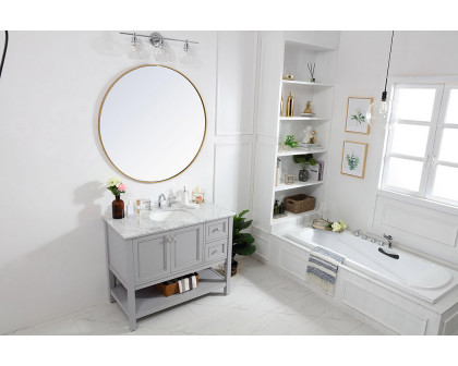 Elegant Bathroom Vanity - Gray (VF27042GR)