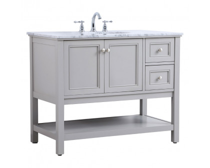 Elegant Bathroom Vanity - Gray (VF27042GR)