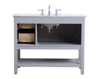 Elegant Bathroom Vanity - Gray (VF27042GR)