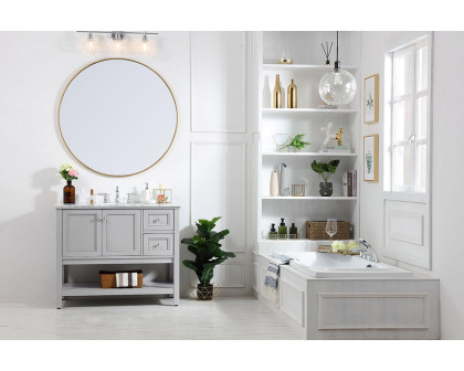 Elegant Bathroom Vanity - Gray (VF27042GR)