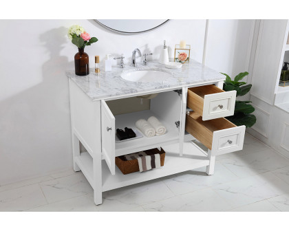 Elegant Bathroom Vanity - White (VF27042WH)