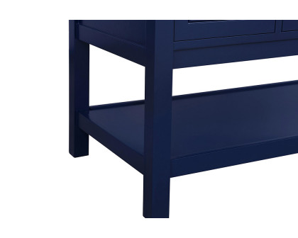 Elegant Bathroom Vanity - Blue (VF27048BL)