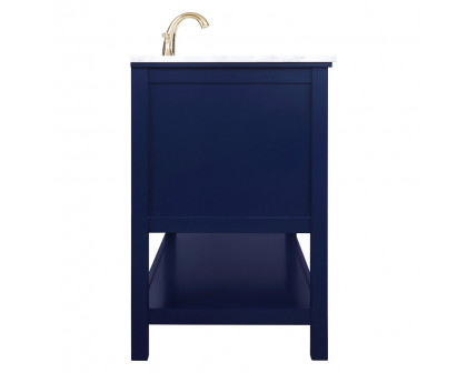 Elegant Bathroom Vanity - Blue (VF27048BL)