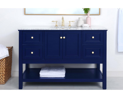 Elegant Bathroom Vanity - Blue (VF27048BL)