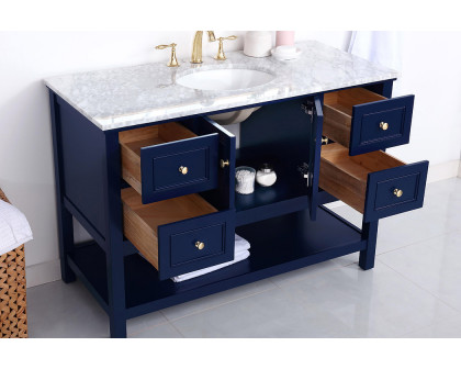 Elegant Bathroom Vanity - Blue (VF27048BL)