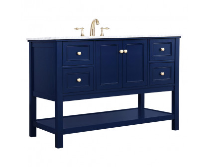 Elegant Bathroom Vanity - Blue (VF27048BL)