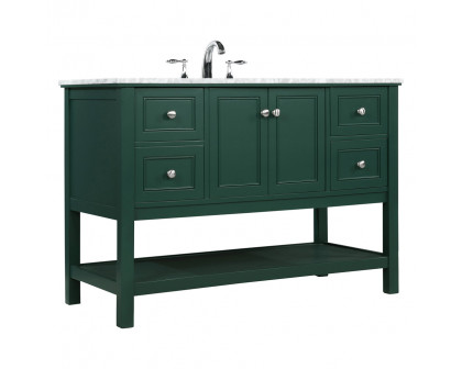 Elegant Bathroom Vanity - Green (VF27048GN)