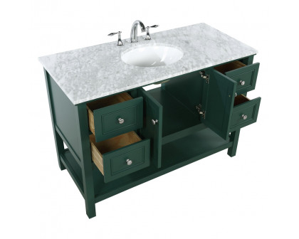 Elegant Bathroom Vanity - Green (VF27048GN)