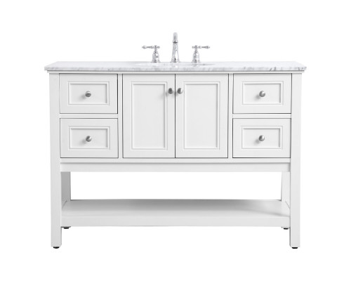 Elegant Bathroom Vanity - White (VF27048WH)