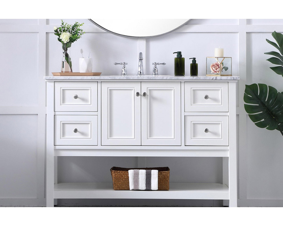 Elegant Bathroom Vanity - White (VF27048WH)