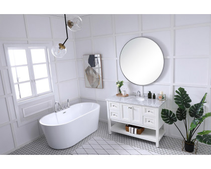 Elegant Bathroom Vanity - White (VF27048WH)